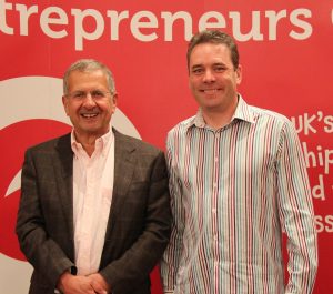 Alan Adams with Gerald Ratner